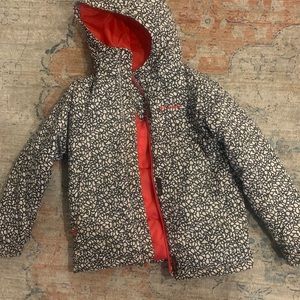kids snow jacket, columbia, size m !